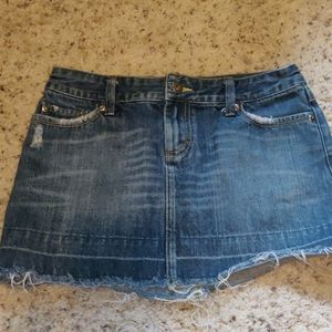 American Eagle Denim Mini Skirt